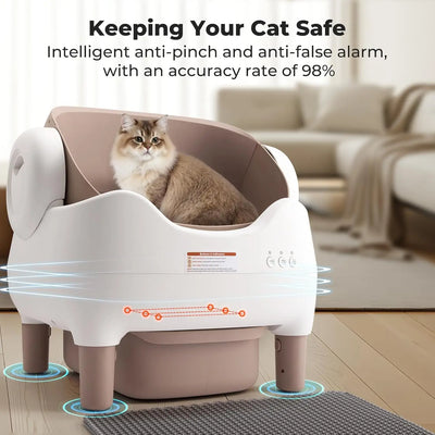 Arenero Autolimpiante Automático para Gatos