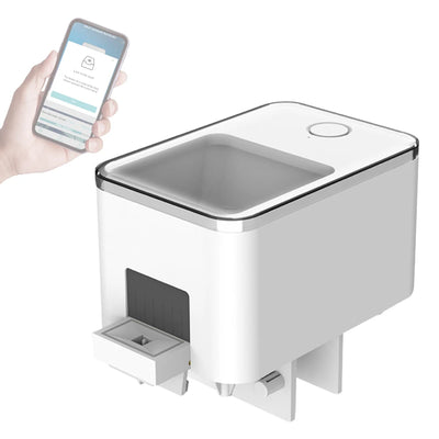 Alimentador Automático WiFi para Peces — 100ml con App